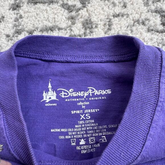 Walt Disney World 2019 Purple Potion Spirit Jersey Sweater Shirt Sz S RARE - Picture 3 of 11